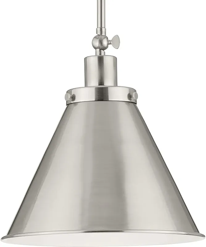 Progress Lighting P500325-009 Hinton One Light Pendant 100W 12.75x12.25x12.25