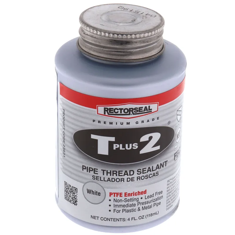 Rectorseal 23631 T Plus Pipe Thread Sealant 4 Oz