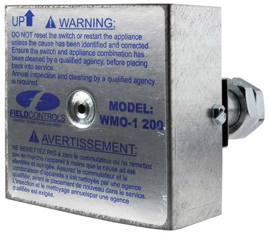 Rheem 47-102193-01 Limit Switch/Blocked Vent Switch - Manual Reset