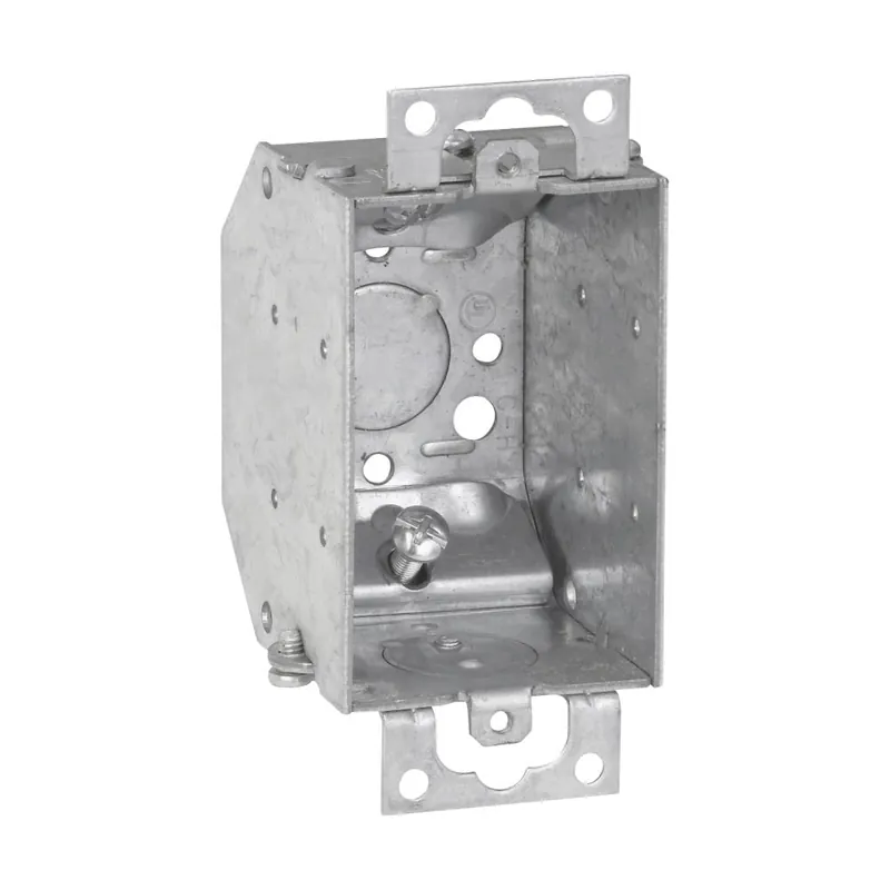 Crouse-Hinds TP138 Steel Rectangular Gangable Switch Box With Bevelled Corner 3-Inch x 2-Inch x 2-1/4-Inch