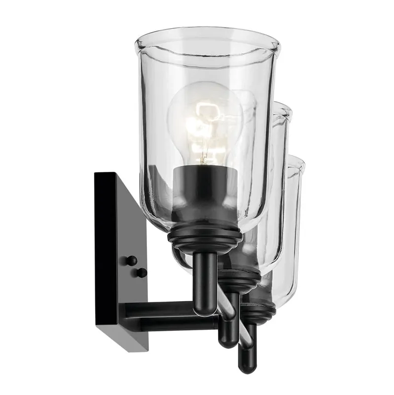 Kichler 45574BKCLR Shailene 21 feet' 3-Light Vanity Light