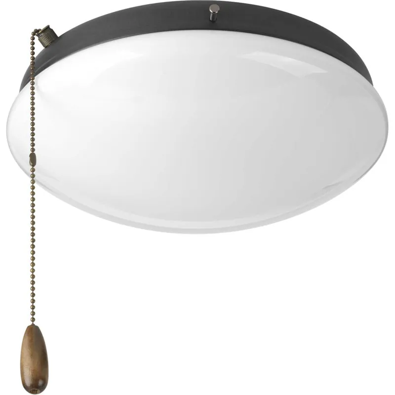 Progress Lighting P2602-143WB AirPro Fan Light Kit in Graphite