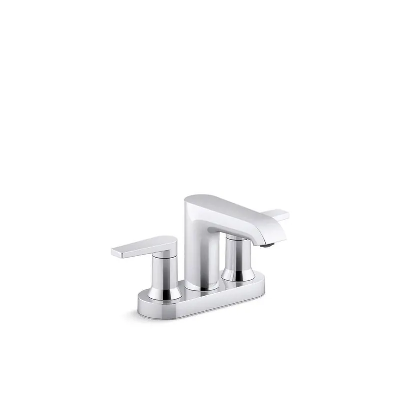 Kohler 37894-4-CP Hint Centerset bathroom sink faucet, 1.2 gpm