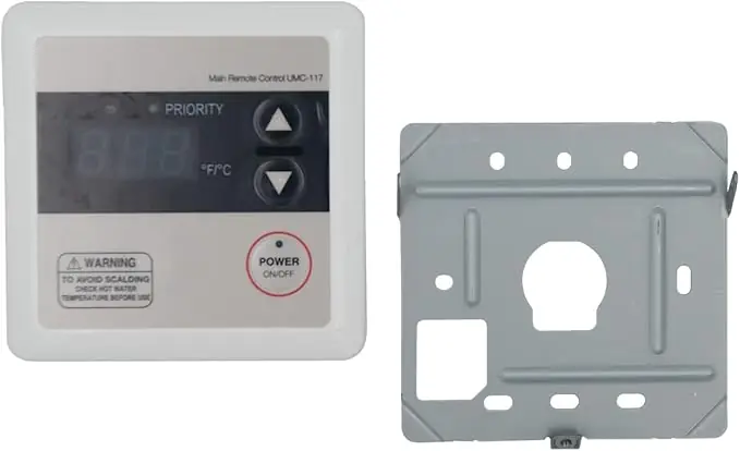 Rheem UMC117 wired main remote control