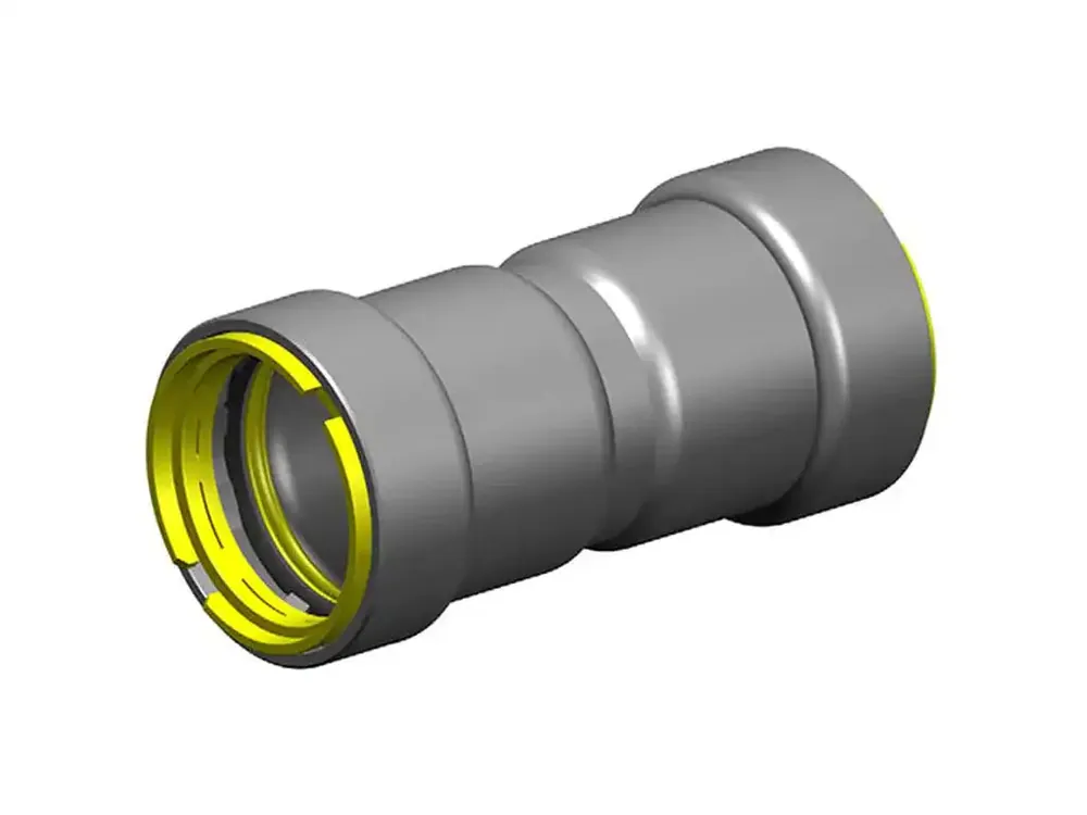 Apollo Powerpress PWR7481298 Gas Straight Coupling FF 1/2 inches