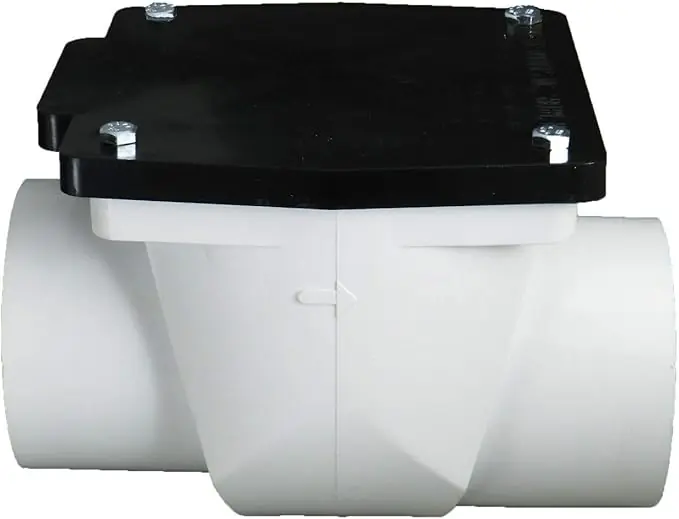 Oatey PBF380 Backwater Valve - 3 in PVC over Pipe Fit