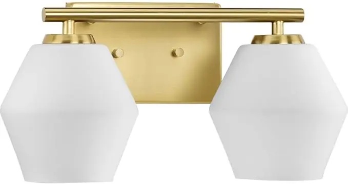 Progress Lighting P300431-191 Copeland Collection 15 in. Two-Light Vanity Light