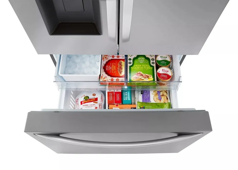 Lg Electronics LRFXS3106S 31 cu. ft. Smart Standard-Depth MAX French Door Refrigerator with Dual Ice