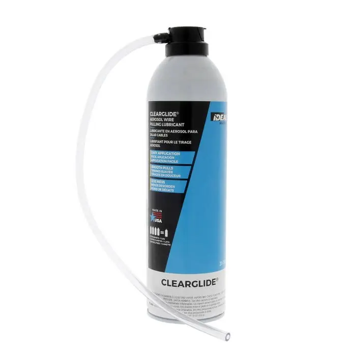 Ideal 31-387 Clearglide Aerosol Wire Pulling Lubricant 19 oz