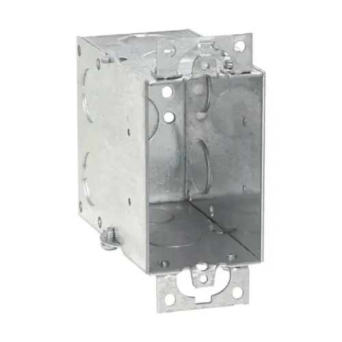 Crouse Hinds TP252 Steel 1-Gang Gangable Switch Box 18 Cubic Inch