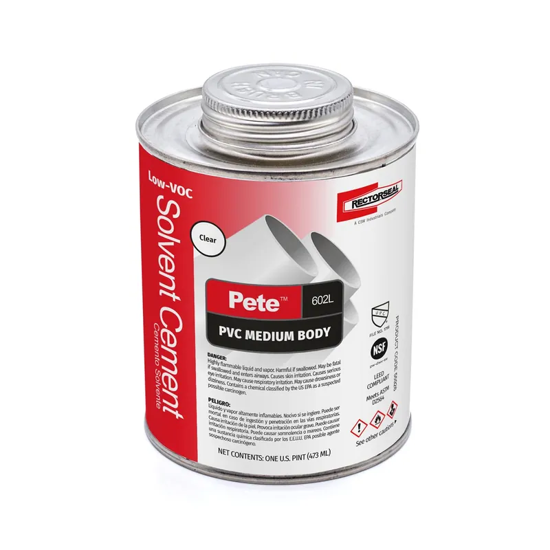 Rectorseal 55926 R/S 55926 602L Pete 1 Pint Cement
