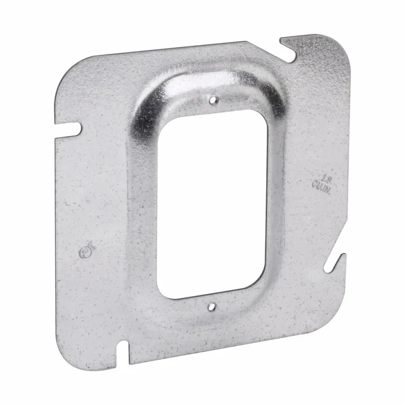 Crouse Hinds TP576 Outlet Box Cover 4-11/16-Inch x 4-11/16-Inch x 1/2-Inch