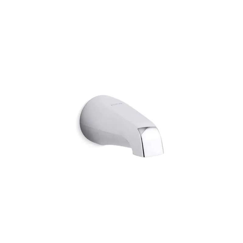 Kohler 15135-S-CP Coralais Non-Diverter Tub Spout 4-5/8 inches