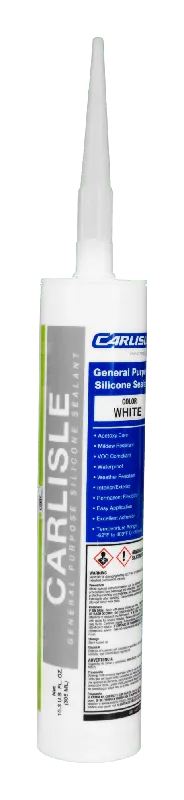 Carlisle Hvac 309981 General-Purpose Silicone Sealant (12) 10.1-oz. Cartridges