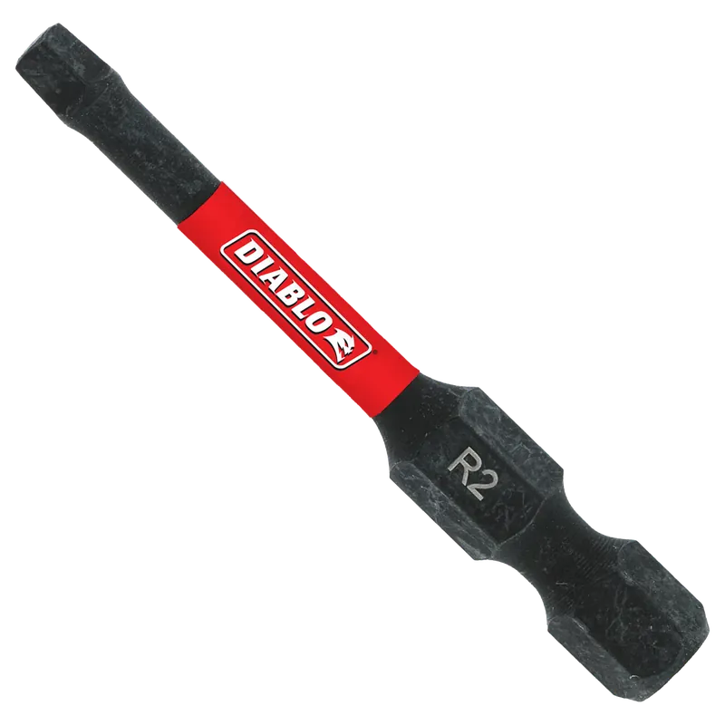 Diablo DSQ22P15 2 in. #2 Square Drive Bits (15-Pack)