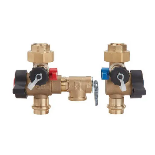 Watts 0120012 3/4 inches LFTWHG2 Tankless Heater Valve Set (150 psi)