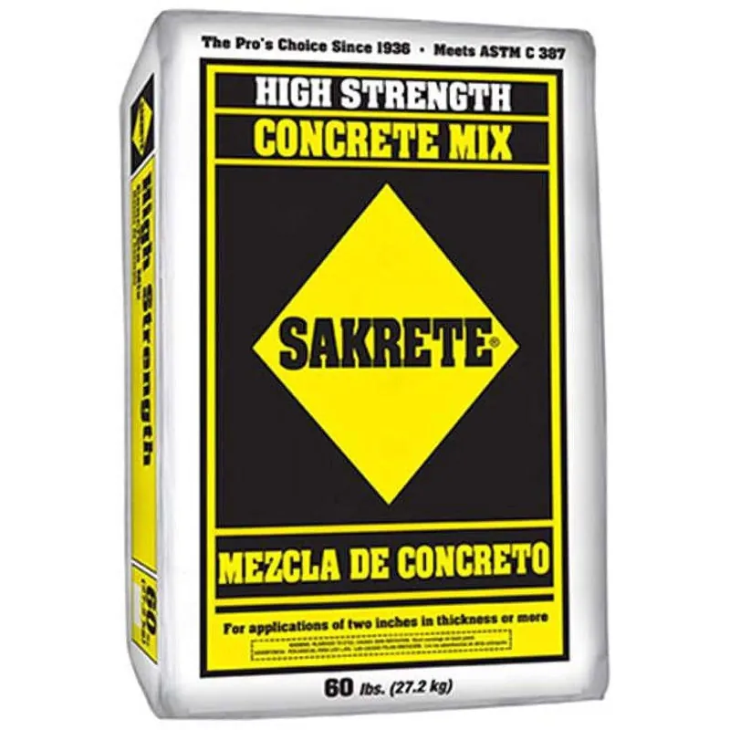Sakrete 65200940 Concrete Gravel Cement Mix 60 Lbs.