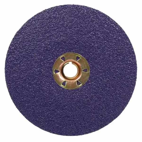 Cubitron 7100349673 Fiber Disc 4-1/2 inches x TN Quick-Change, Ceramic, 60 Grit, 25 PK