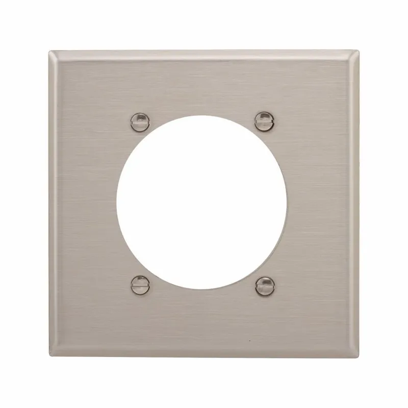Eaton 93223-BOX Receptacle Wall Plate Standard 2 Gangs