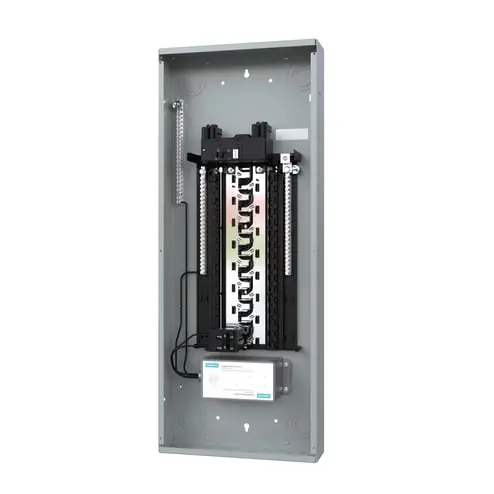 Siemens PNW0816B1150TC 150A Main Breaker / Convertible Load Center, 8 Spaces / 16 Circuits, 1Phase 3Wire 120/240V, Copper Bus, NEMA-3R