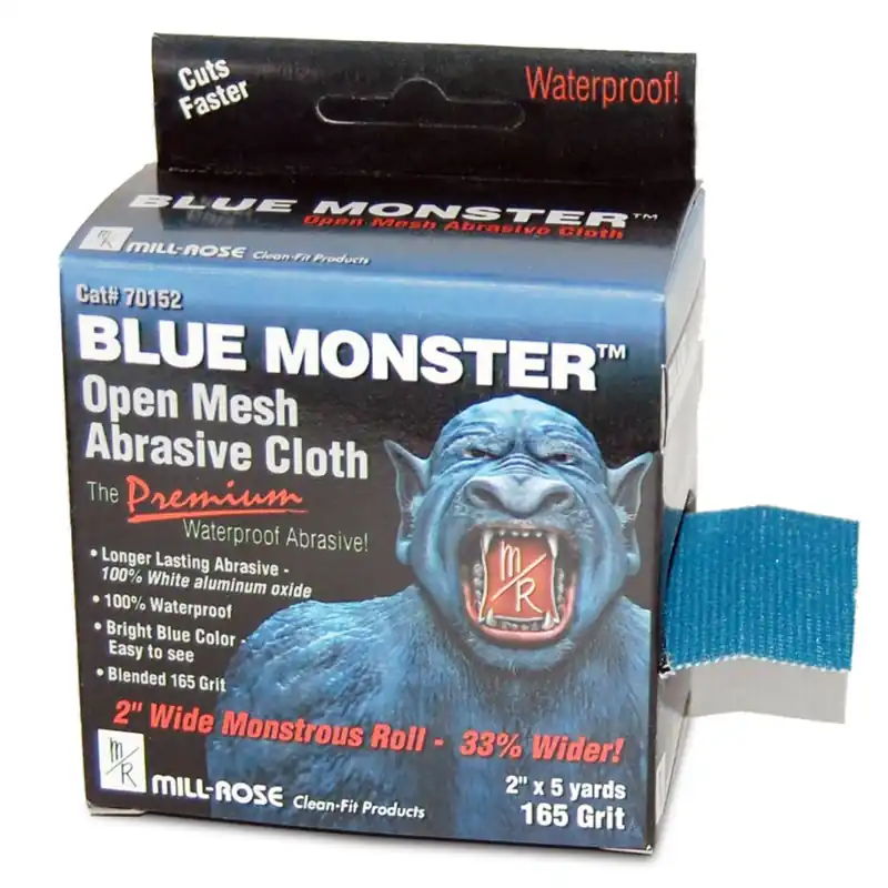Mill-Rose 70152 Millrose Monster Premium Roll Abrasive Cloths 2 inches x 5 Yard 165 Grit