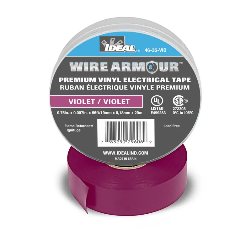 Ideal 46-35-VIO Vinyl Color Coding Tape 3/4 X 66 feet
