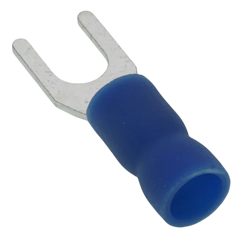 Diversitech 6227LX Devco Insulated Solderless Spade Terminal, 16 to 14 AWG Conductor, Pack of 50