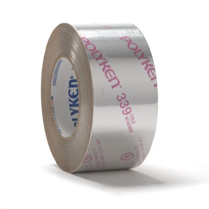 Polyken 339 Foil Tape 4.8 mil, 2-1/2 in W, 60 yd L