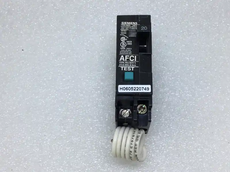 Siemens Q120AFH Ite 1p 20a 120v Ckt Brkr