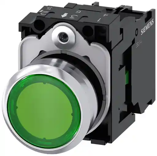 Siemens 3SU11520AB401BA0 22 mm Push Button