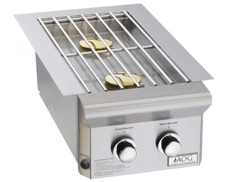 American Outdoor Grill 3282L Double Side Burner for L Series 25,000 BTU