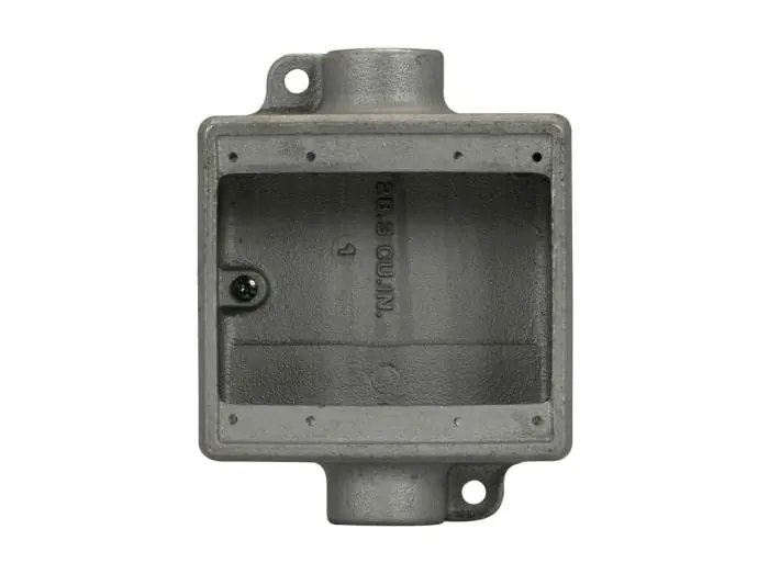Crouse Hinds FSC32 Fsc32 1 Fs/Fd Two Gang Case D