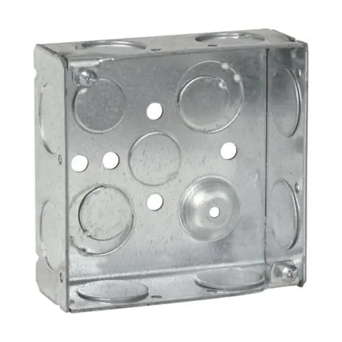 Crouse-Hinds TP467 Square Outlet Box 4 inch