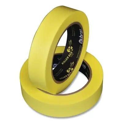 Bron Tapes 121389 Killer Bee Masking Tape BT-7061 18 mm W x 50 m L