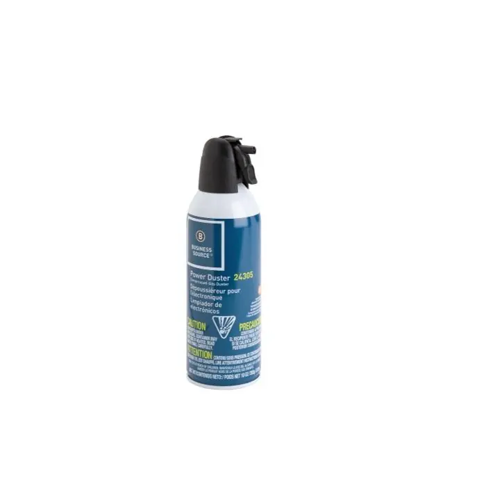 Approved Vendor BSN24306 Air Power Duster 10OZ Compressed Air Can Moisture Free, Ozone Safe