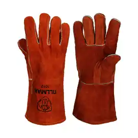 Tillman 1012B Stick Welding Gloves Large, Brown, 14 in Cuff