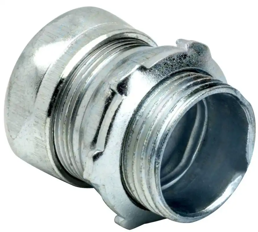 Tops 660S Part No. 4-inch EMT Compression Type Connector