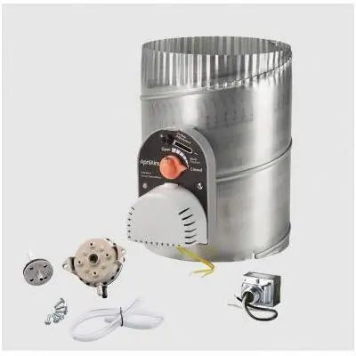 Aprilaire KV08 Kitchen Vent Kit W/8 inches Nc Dampe