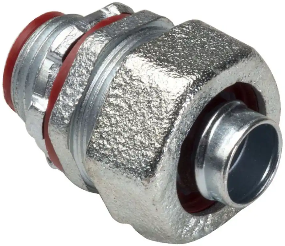 Tops 470S Part No. 3/8-inch Straight Liquidtight Connector with Insulated Throat