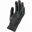 Global GBLKG Gloves Cotton Rubber Palm Black