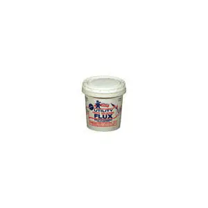 Utility Enterprises 14-216 Soldering Flux with Brush 1/2 lb.