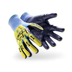 Hexarmor 3012-XL (10) Helix 15 Gauge High Performance Polyethylene And Polyurethane Cut Resistant Gloves With Polyurethane Coated Palm And Fingertips