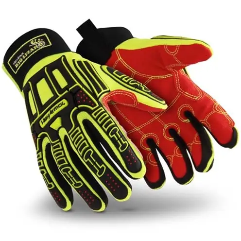Hexarmor 2021X-XL (10) Rig Lizard TPR and TPX Cut Resistant Gloves X-Large