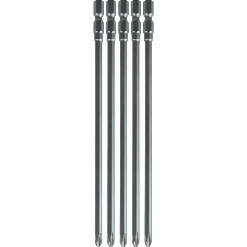 Makita B-10481 6-3/8 Inch #2 Phillips Power Bit (5pk)