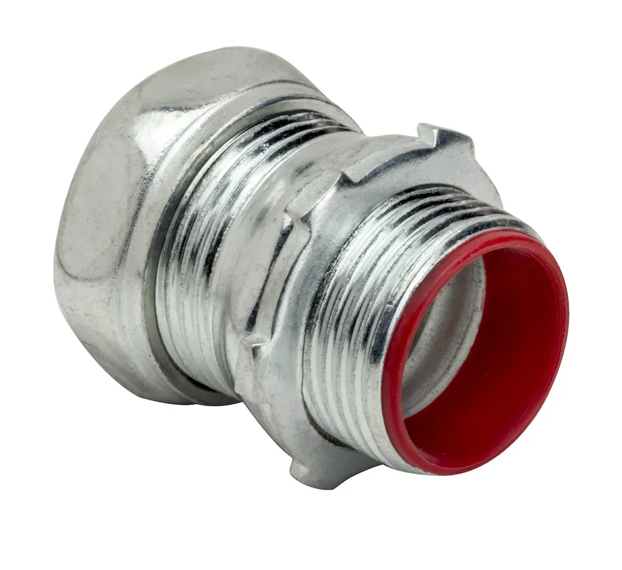 Tops 660SI Part No. 4-inch Steel Compression Type Connectors with Insulated Throat