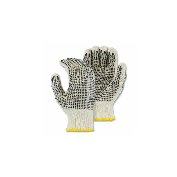 Majestic 3825/9 Medium Weight Cotton/Poly String Knit Gloves Size Medium