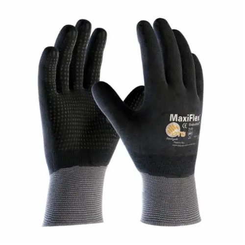 Atg 34-846/M MaxiFlex Endurance Seamless Knit Nylon Glove with Nitrile Coated MicroFoam Grip on Full Hand (Dozen)