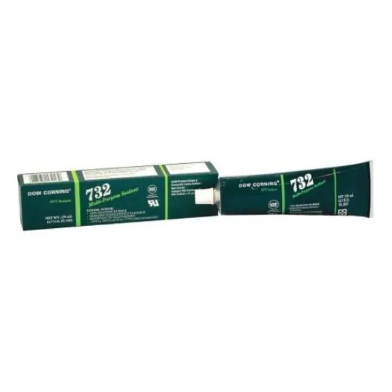 Encompass 53DC09 3140 White Silicone 3 oz