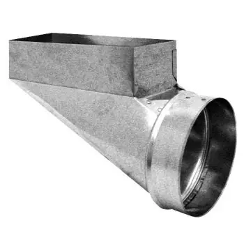 Southwark 28R_2-1/4X10X5 Sheet Duct Boot 2-1/4 x 10 x 5