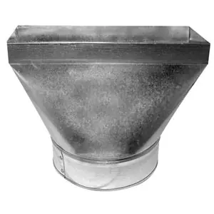 Southwark 27_3-1/4X10X7 Sheet Metal Duct Boot